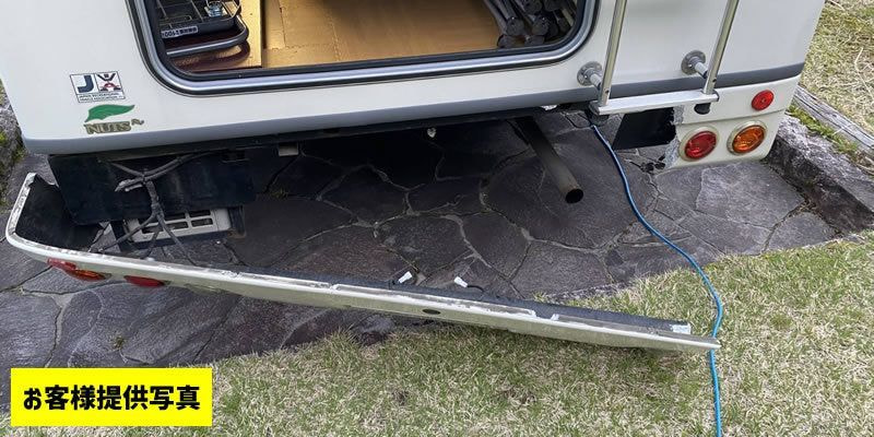 バンパー破損事故事例